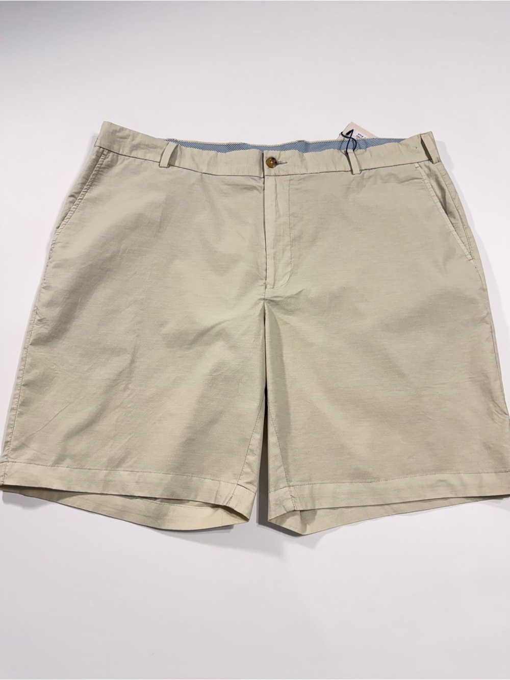 Peter Millar Seaside Poplin Shorts 38 Stone Beige NWT